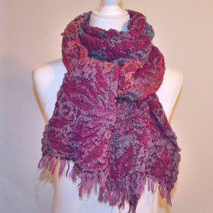 4/$20 Ombre Floral Pattern Scarf